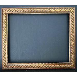 CADRE doré début XX ème Feuillure 27 x 22 cm format tableau 3F FRAME Ref C1305