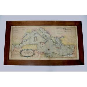 Richard William Seale, Map Of The Mediterranean Basin, Mid-18th Century, Refm1187