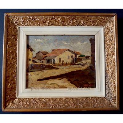 Landscape Impressionist Campaign Signed To Identify XX  Rt73