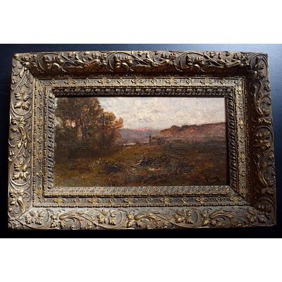 Giacinto Corsi Di Bosnasco Italian Italy Impressionist Landscape XIX Rt89