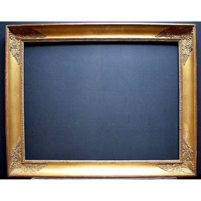 Empire Restoration Frame Golden Palmettes 69 X 53 Cm Frame Ref C861