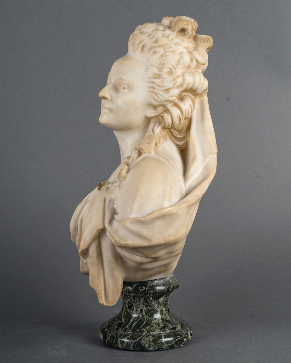Buste De La Célèbre Danseuse étoile De L’opéra De Paris, Marie-madeleine Guimard (1743–1816)-photo-4