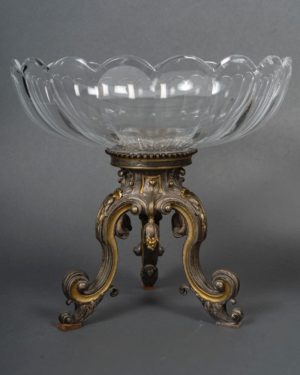 Coupes En Cristal époque Napoléon III-photo-4