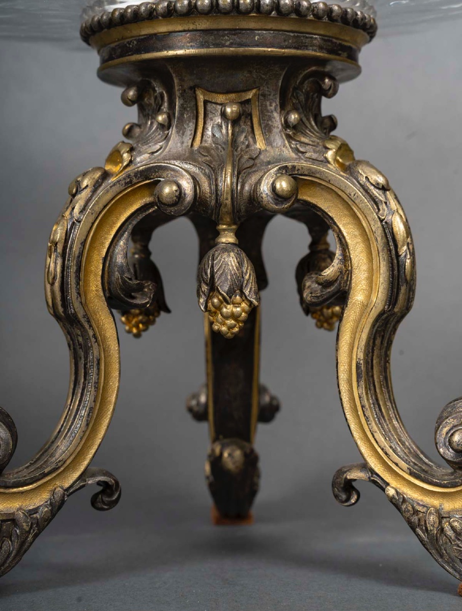 Coupes En Cristal époque Napoléon III-photo-1