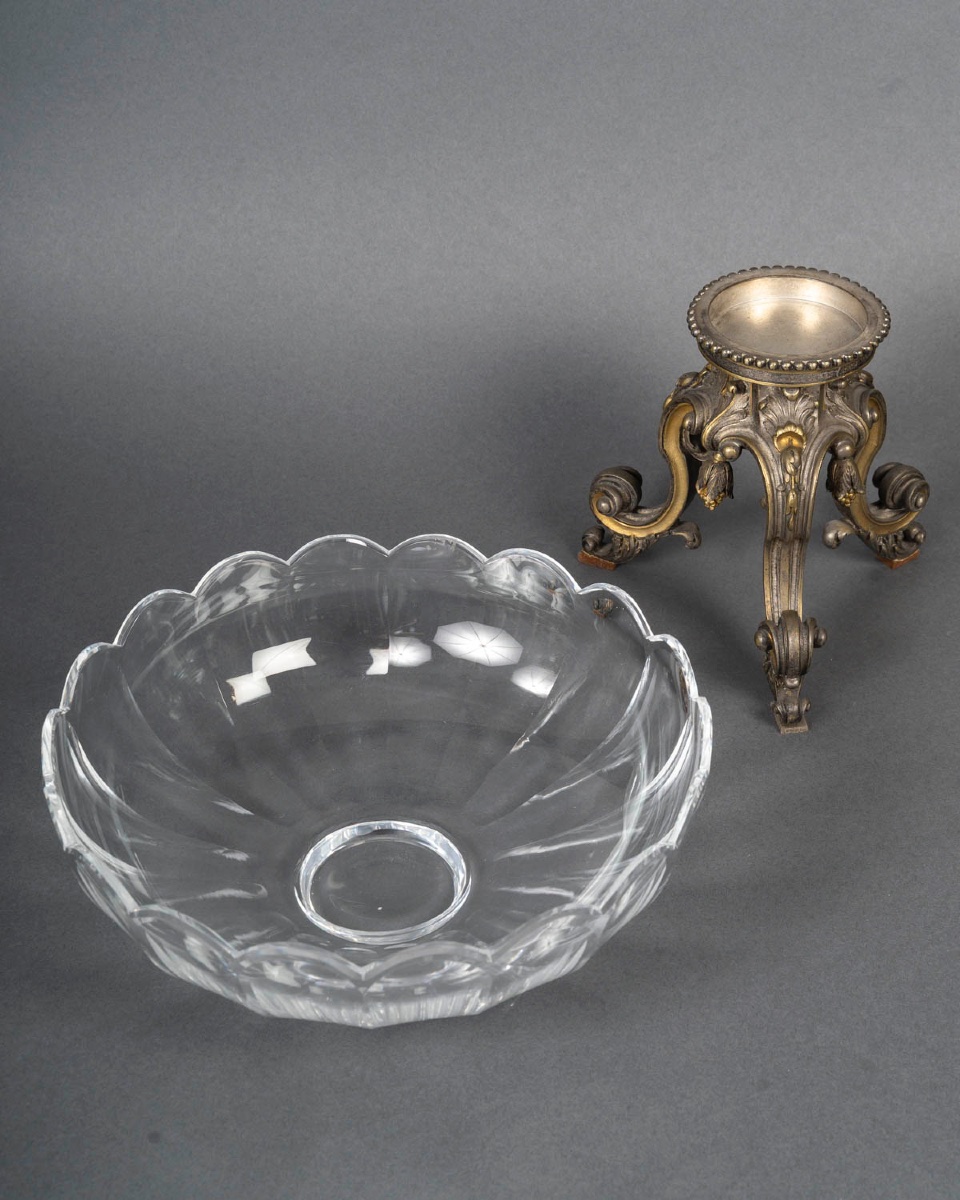 Coupes En Cristal époque Napoléon III-photo-6