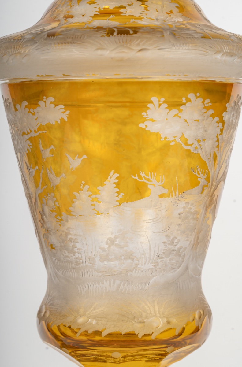 Pair Of Bohemian Vases, Circa 1880-photo-6