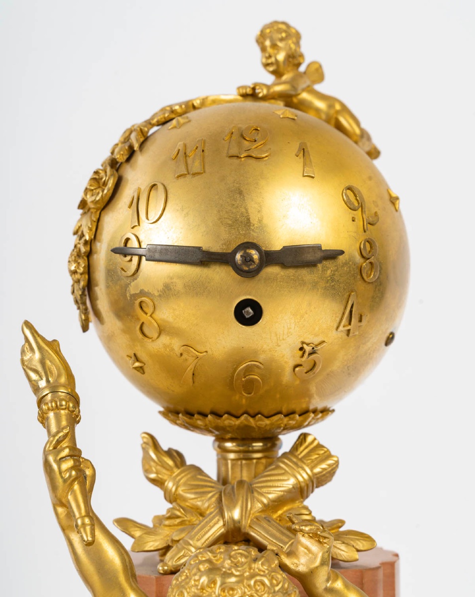 Garniture De Cheminée, Circa 1880-photo-3