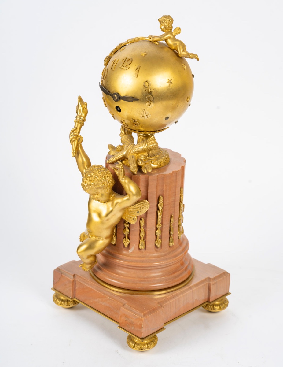 Garniture De Cheminée, Circa 1880-photo-4