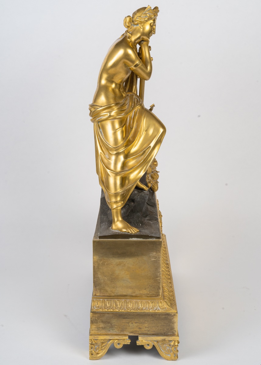 Charles X Clock, Marine Allegory, Circa 1830-photo-3