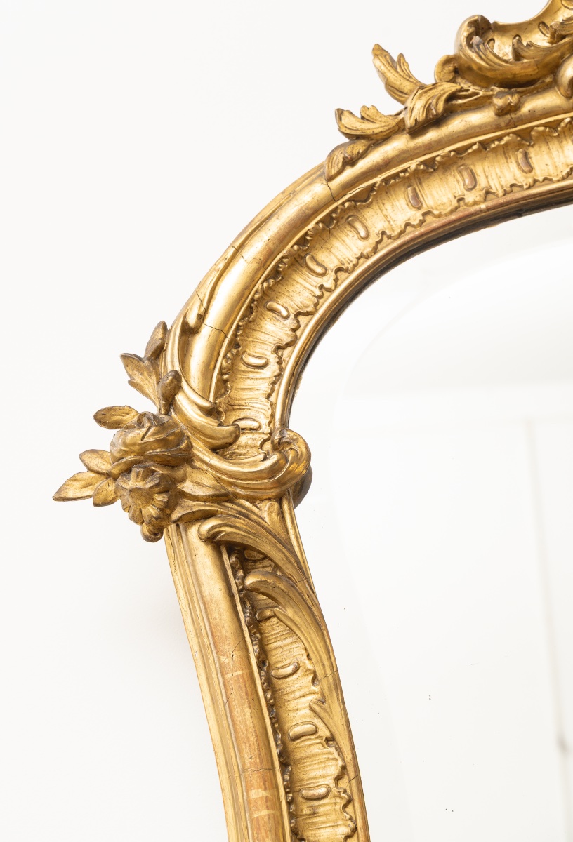 Louis XV Mirror, Circa 1870-photo-4