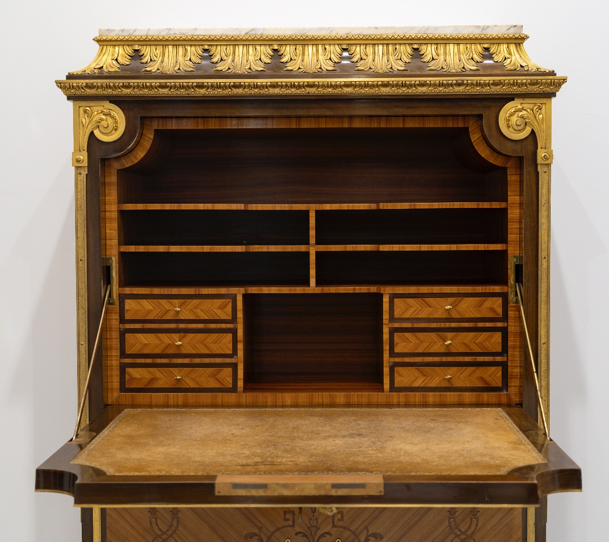 Paul SORMANI (1817-1877)  Secrétaire à abattant, Paris, Circa 1860-photo-2