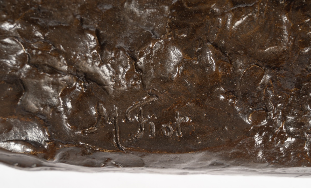 Maximilien  FIOT (1886-1953)   Course des lévriers -photo-5