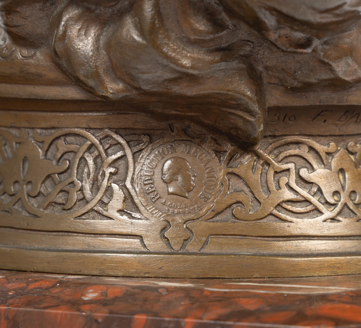 Antonin MERCIE (1845-1916)  David Vainqueur De Goliath-photo-7