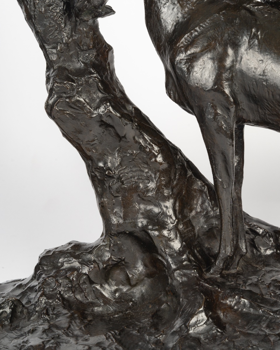 Maximilien Fiot (1886-1953) Two Does-photo-4