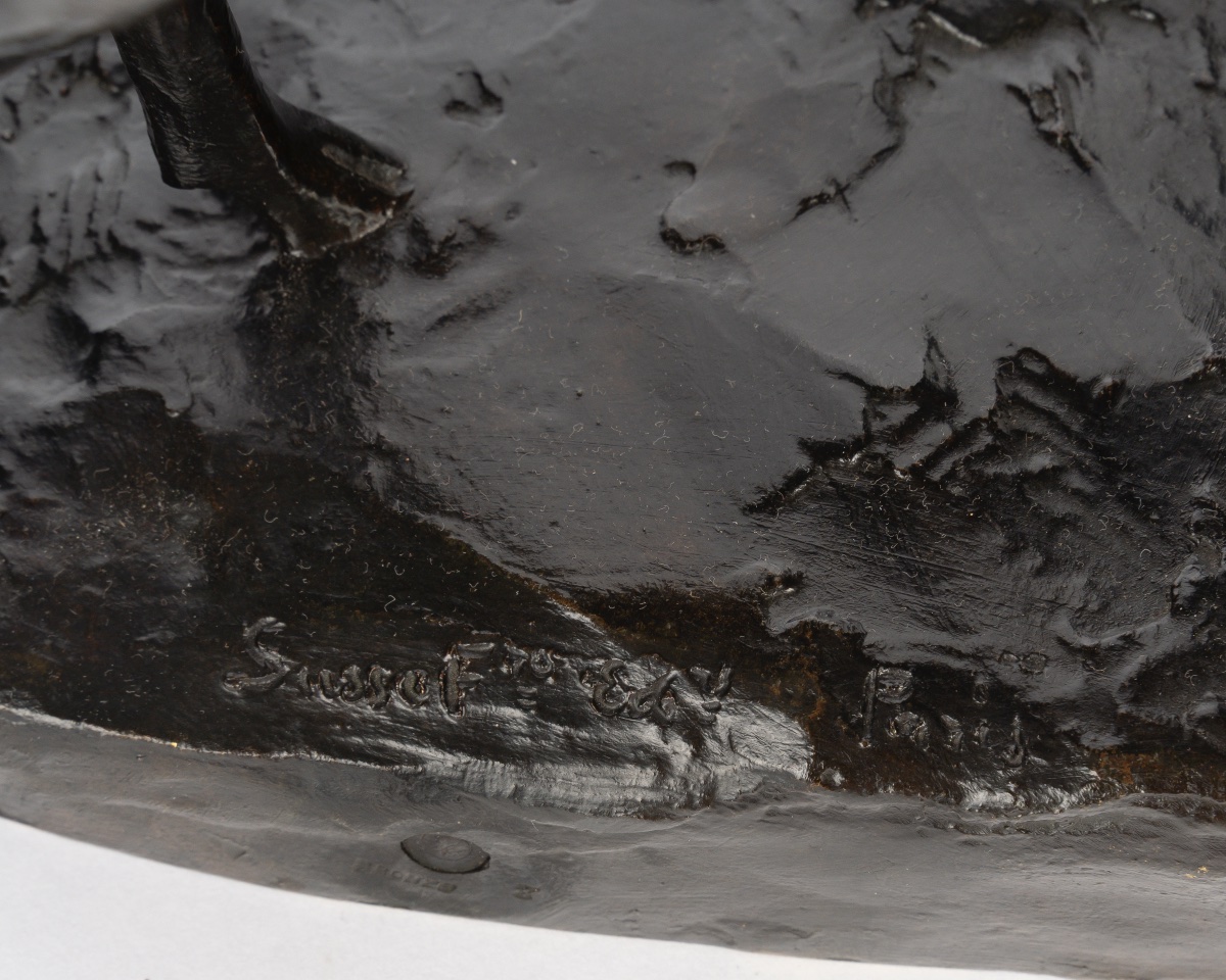 Maximilien Fiot (1886-1953) Two Does-photo-7