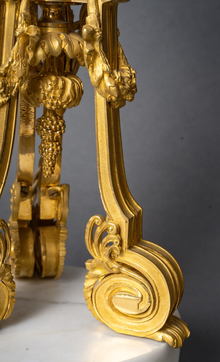 Paire De Lampes Du 19e Siècle-photo-4