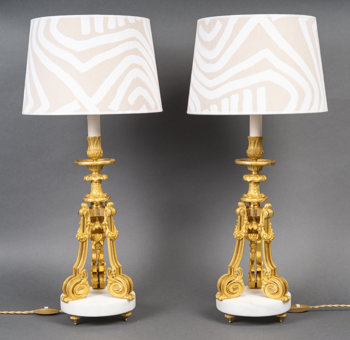 Paire De Lampes Du 19e Siècle