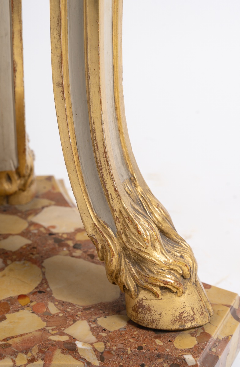 Sellette en bois sculpté, circa 1890-photo-4