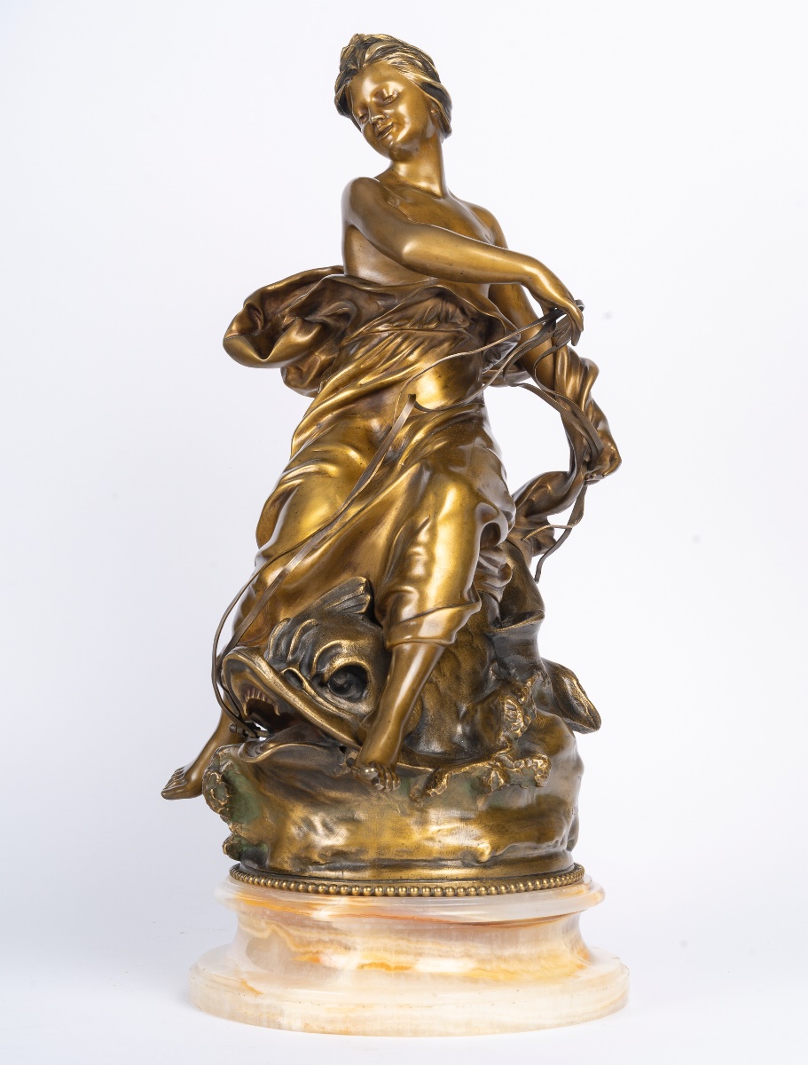 Raoul Larche (1860-1912) The Golden Nereid-photo-6