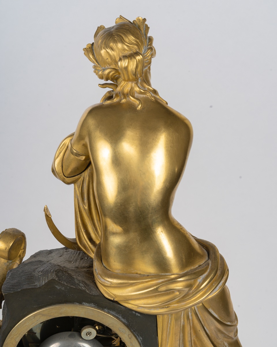 Charles X Clock, Marine Allegory, Circa 1830-photo-7