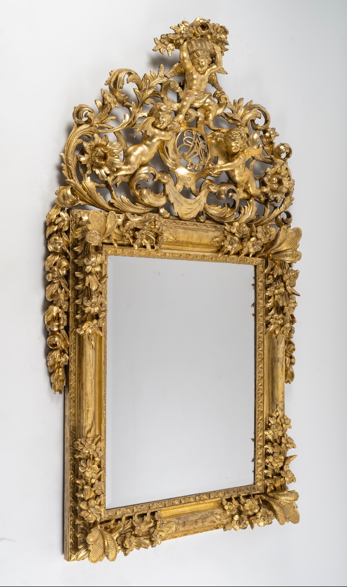 Lyon Mirror From The 18th Century.-photo-2