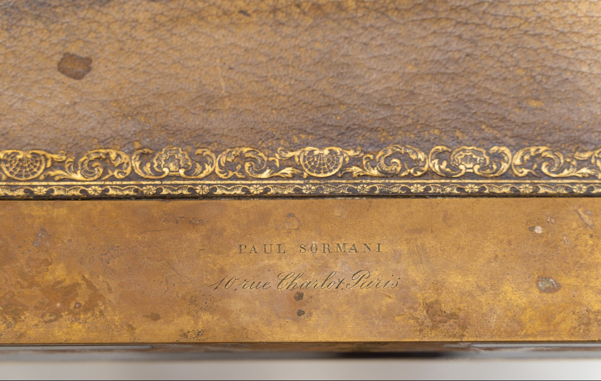 Paul Sormani (1817-1877) Drop-front Secretary Desk, Circa 1860-photo-5