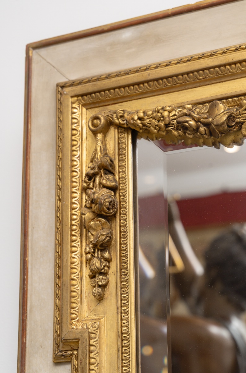 Louis XVI Mirror, Circa 1870-photo-4