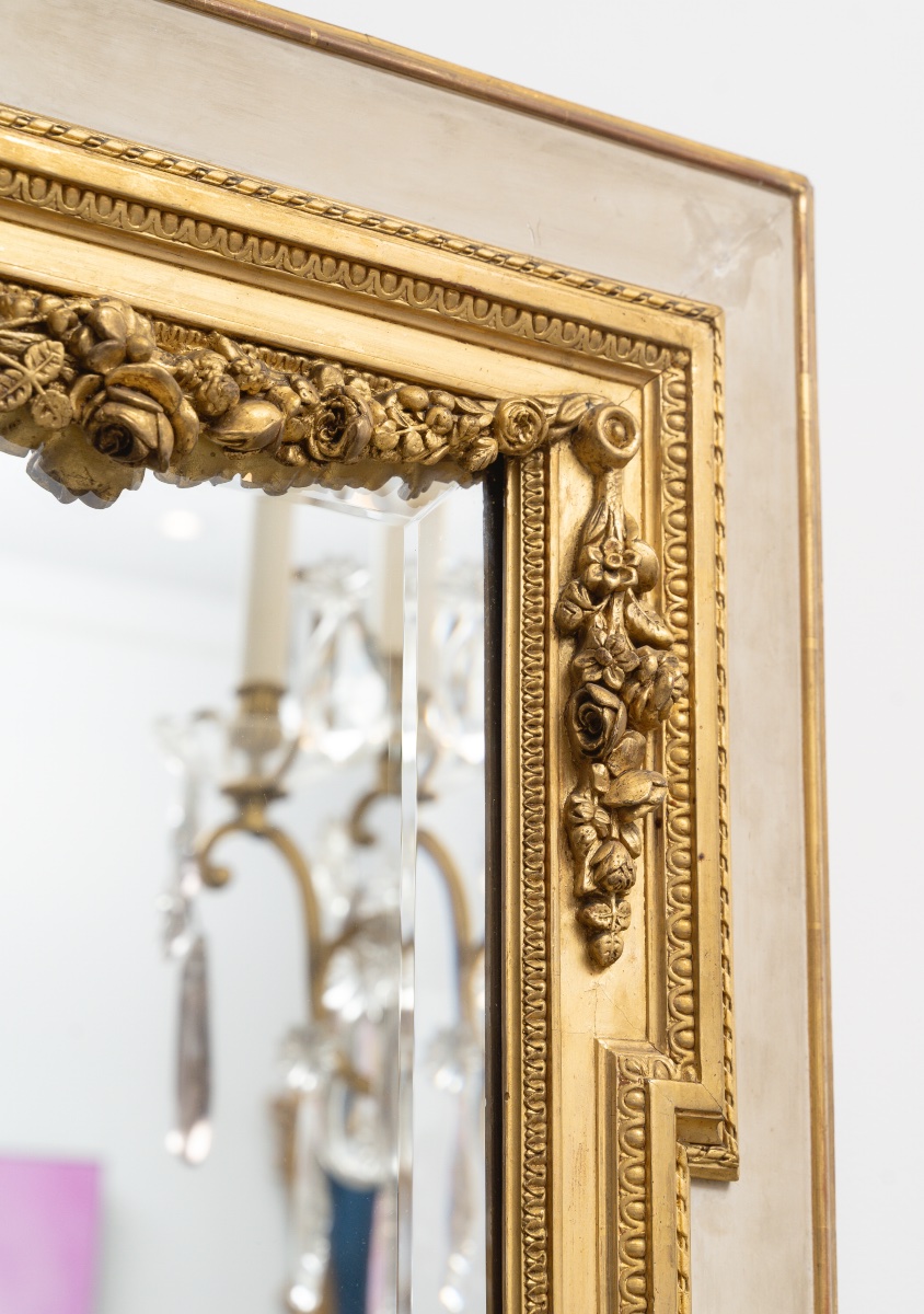 Louis XVI Mirror, Circa 1870-photo-2