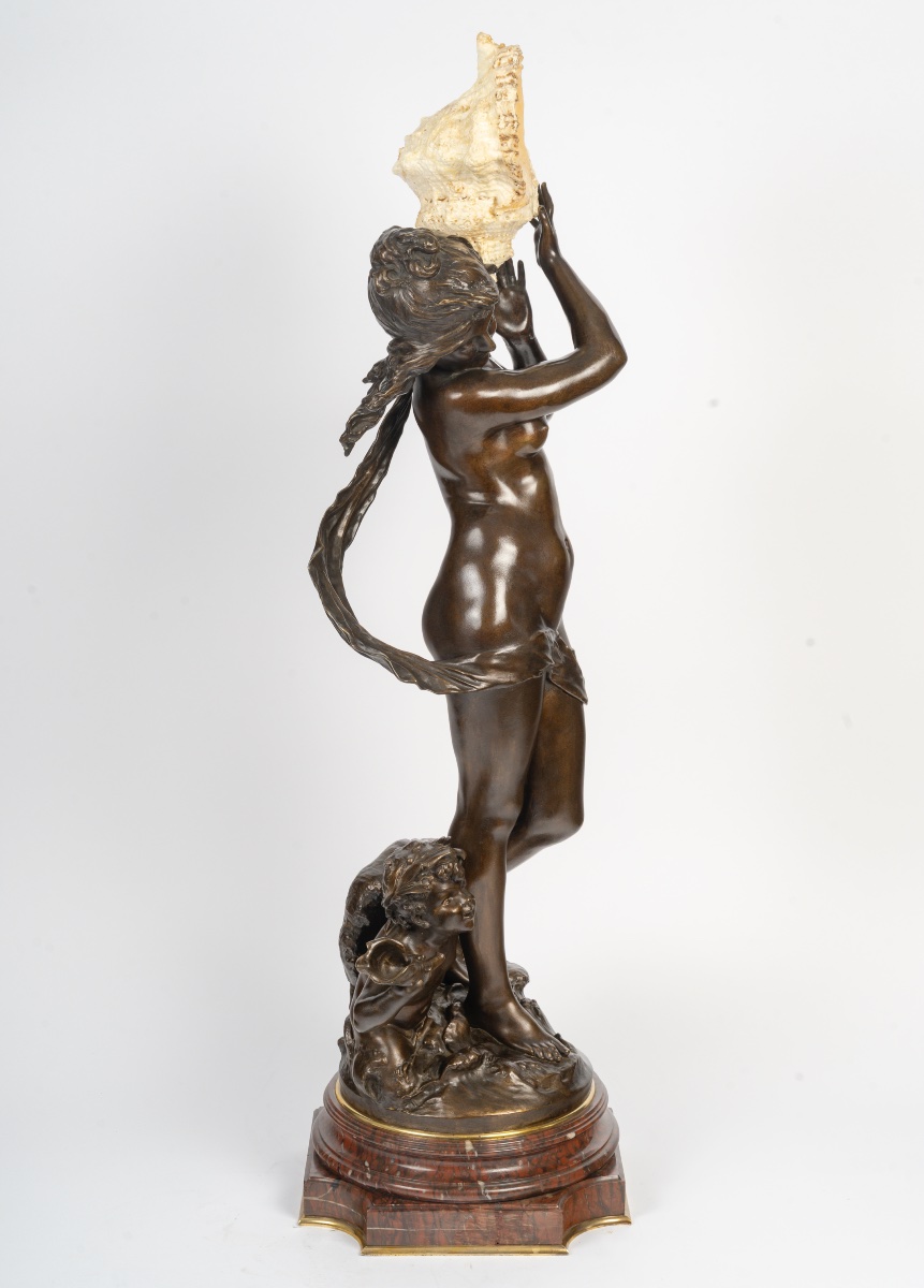 Auguste MOREAU (1834-1917)  La Naissance de Vénus-photo-1