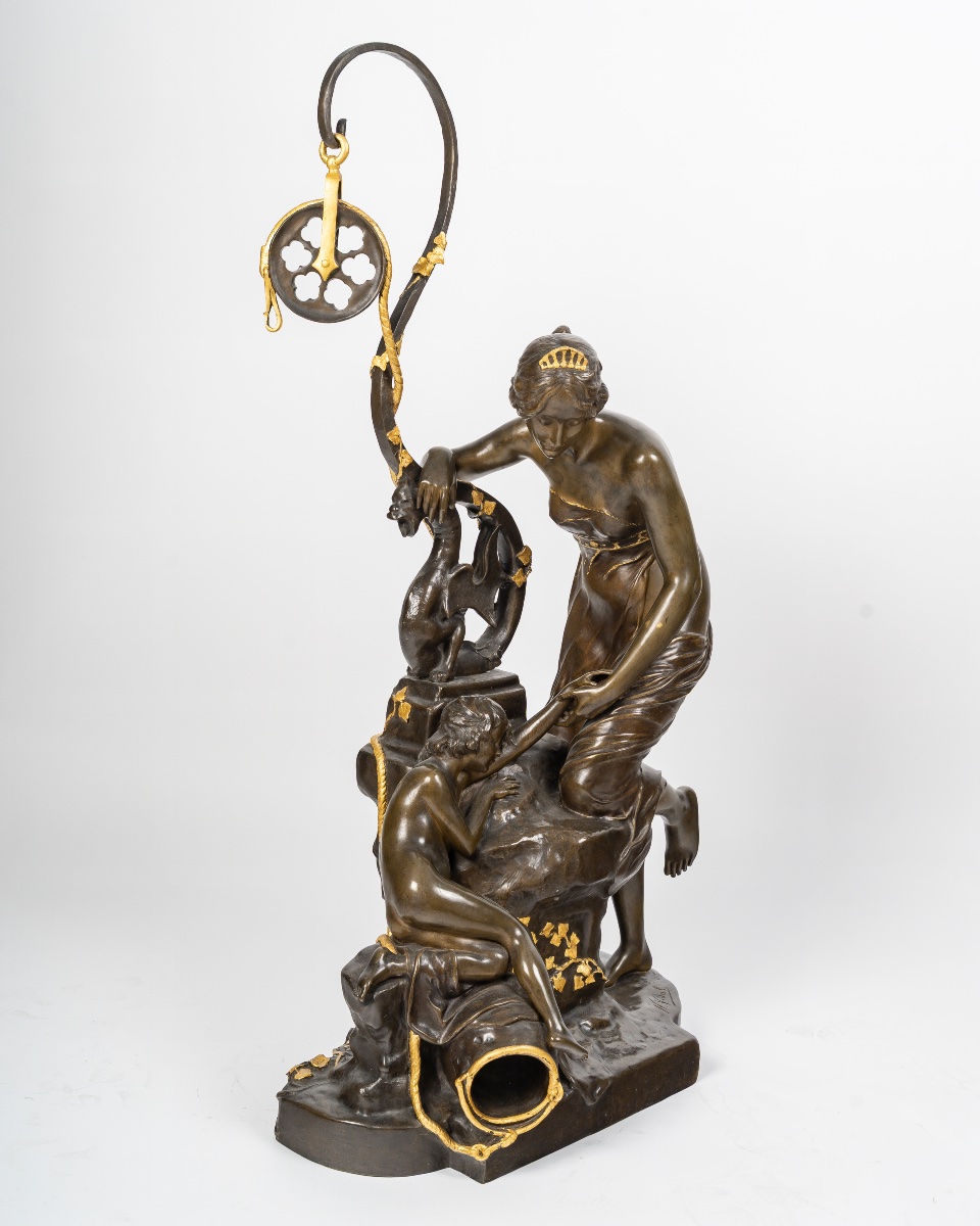 Henri Vidal (1864-1918), The Fountain -photo-2