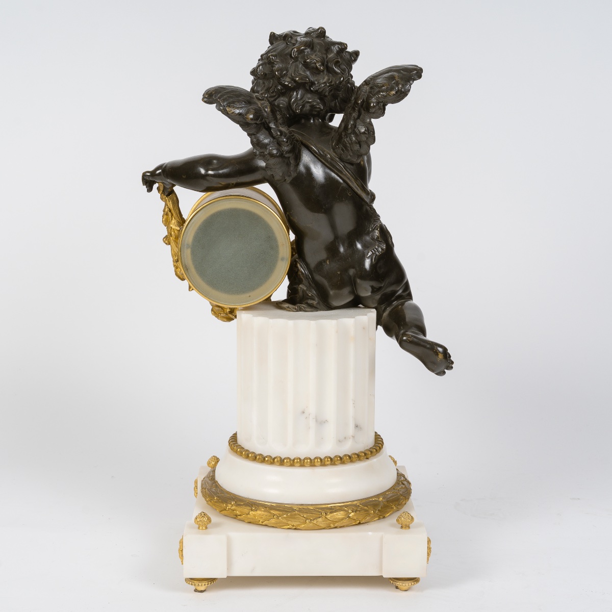 Large Louis XVI Fireplace Set-photo-8