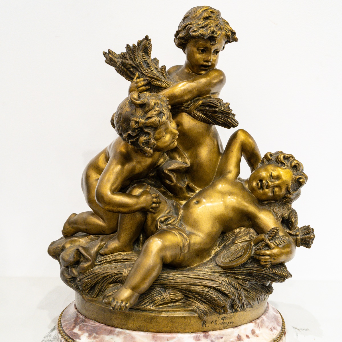 Charles Raphaël PEYRE (1872-1949), Réveil De l'été-photo-1