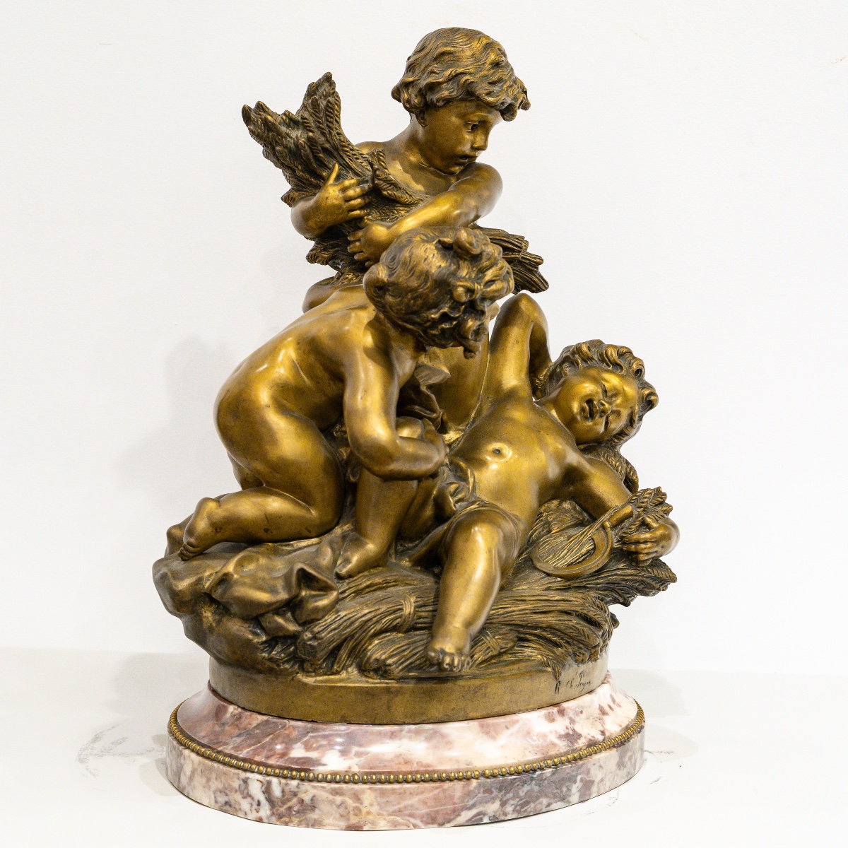 Charles Raphaël PEYRE (1872-1949), Réveil De l'été-photo-7