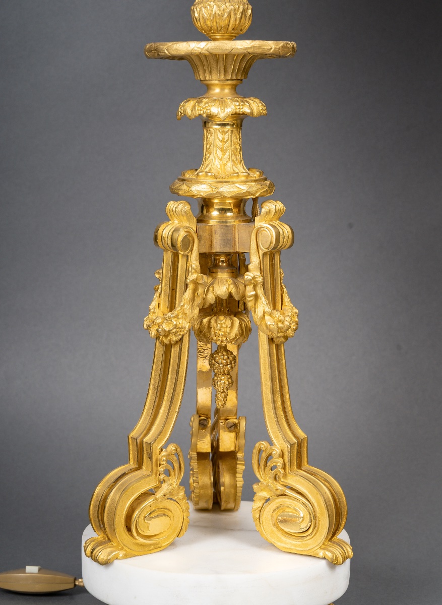 Pair Of 19th Century Lamps-photo-3