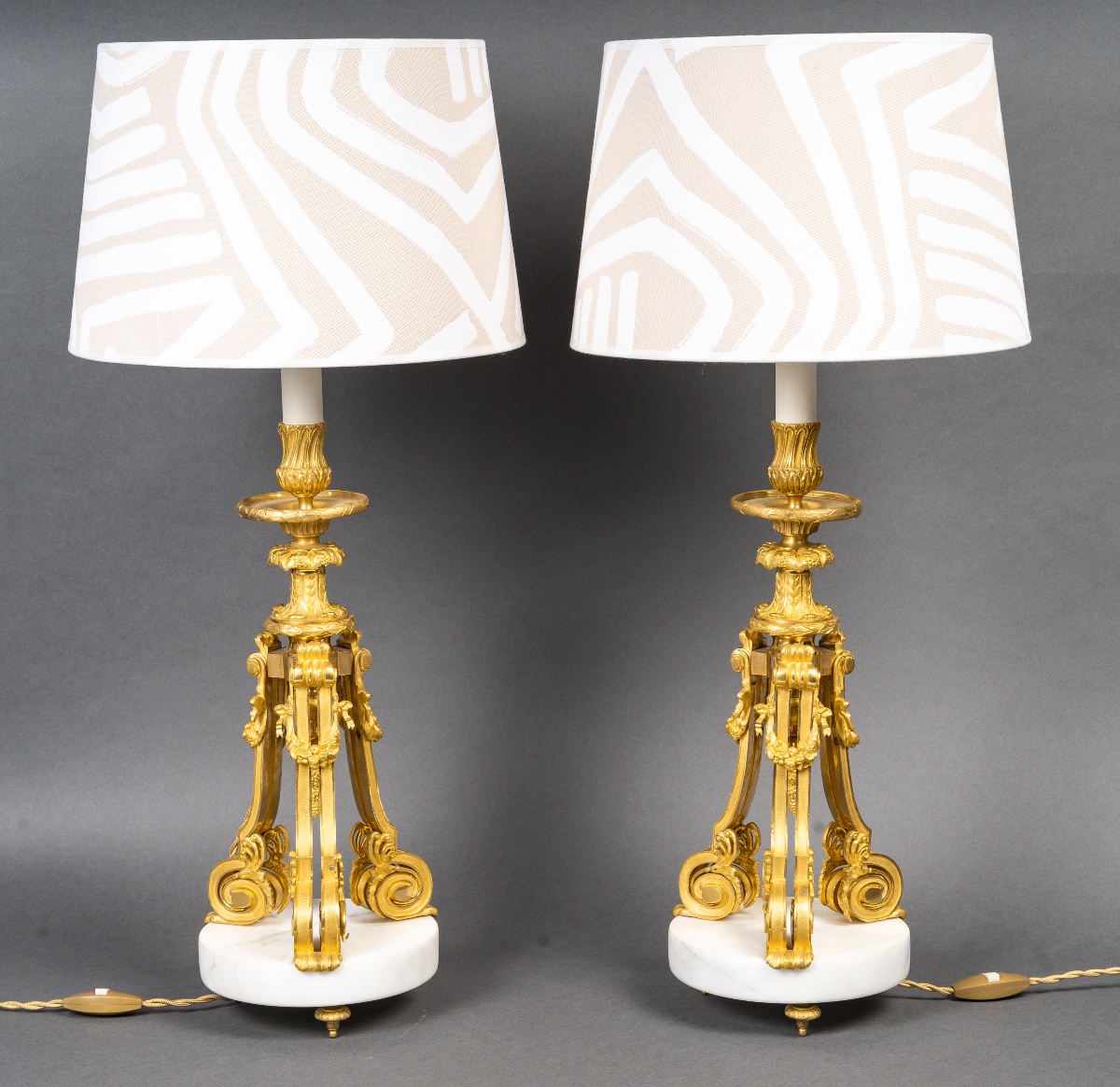 Pair Of 19th Century Lamps-photo-3
