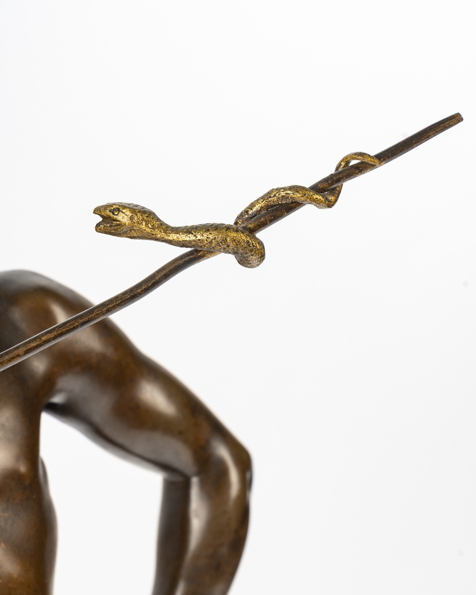 Adolphe Jean Lavergne (1863-1928), The Snake Charmer-photo-4