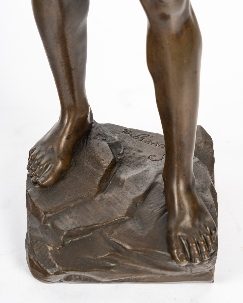 Adolphe Jean Lavergne (1863-1928), The Snake Charmer-photo-6