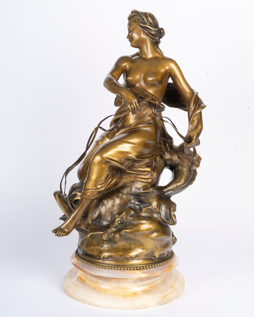 Raoul LARCHE (1860-1912),  La Néréide d'Or-photo-2