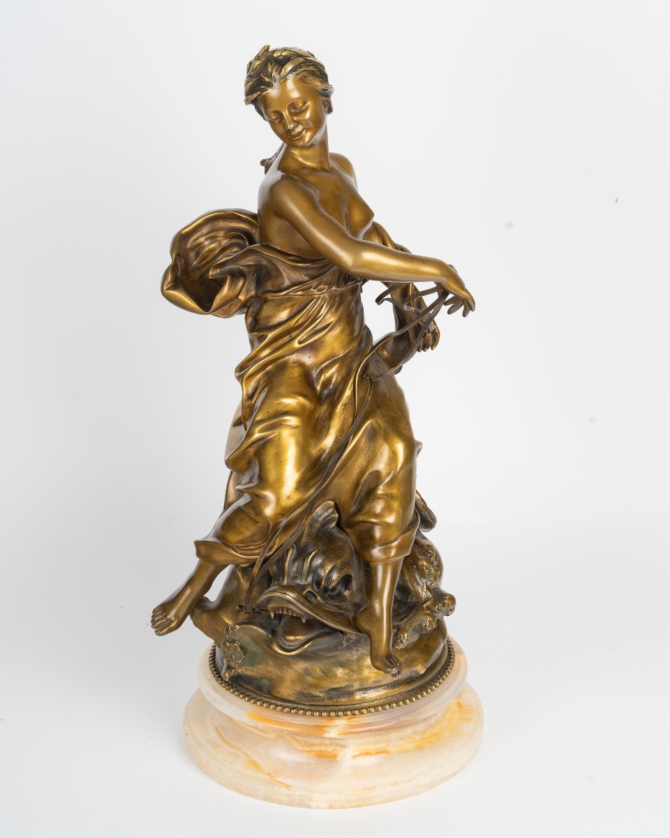 Raoul LARCHE (1860-1912),  La Néréide d'Or