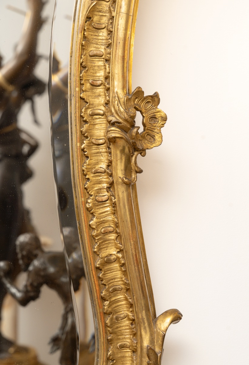 Louis XV Mirror, Circa 1870-photo-1