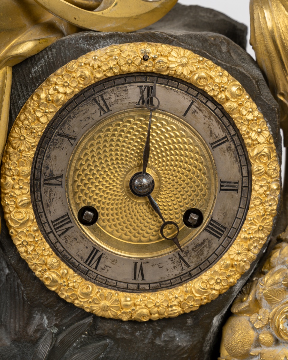 Charles X Clock, Marine Allegory, Circa 1830-photo-1