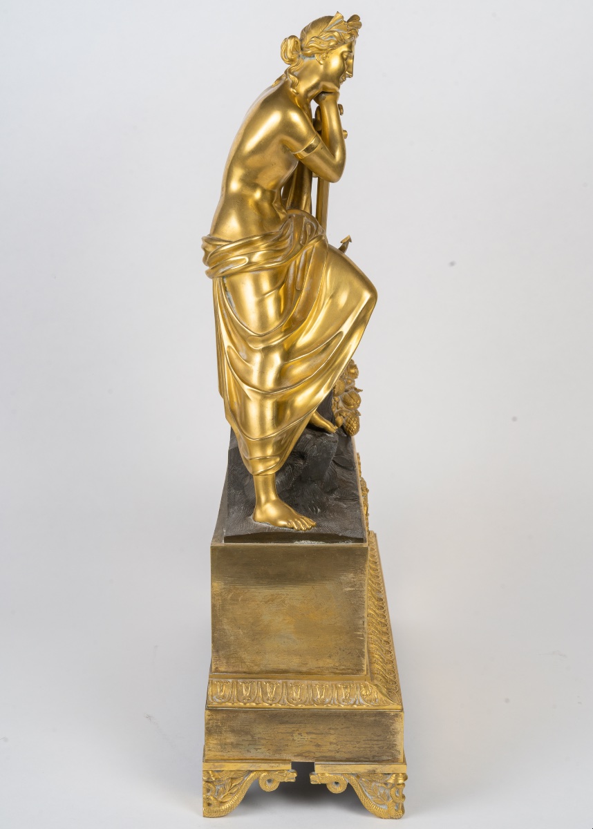 Charles X Clock, Marine Allegory, Circa 1830-photo-3