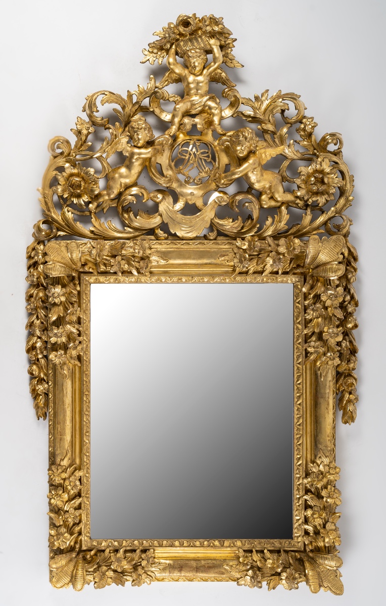 18th Century Lyon Mirror.