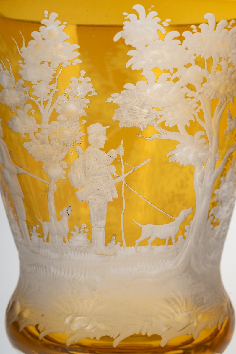 Paire De vases Bohème, Circa 1880-photo-1