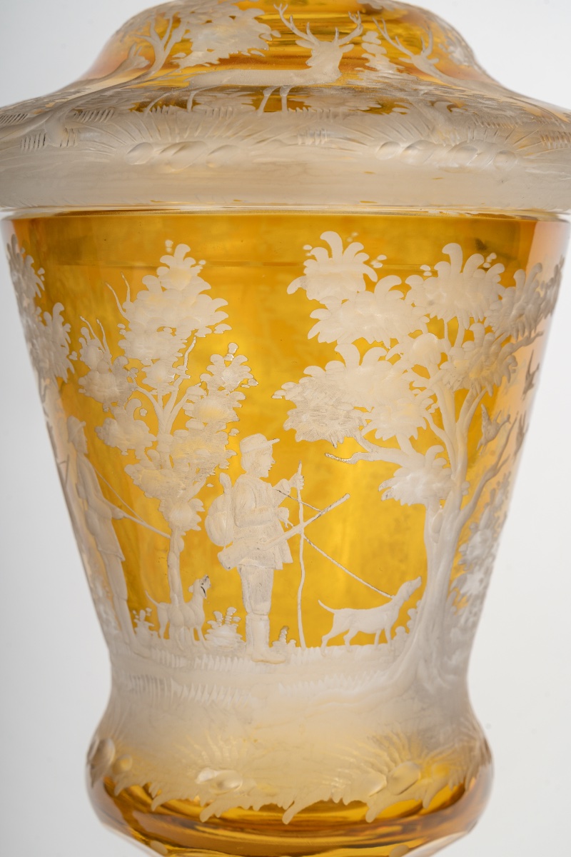 Paire De vases Bohème, Circa 1880-photo-6