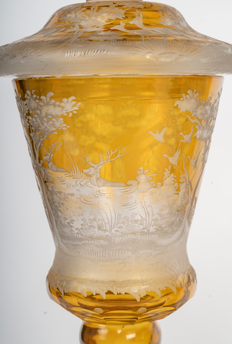 Paire De vases Bohème, Circa 1880-photo-7