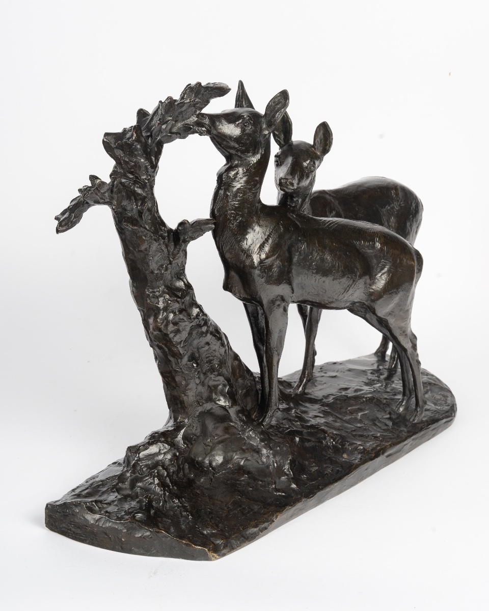 Maximilien Fiot (1886-1953), Two Young Goats-photo-2