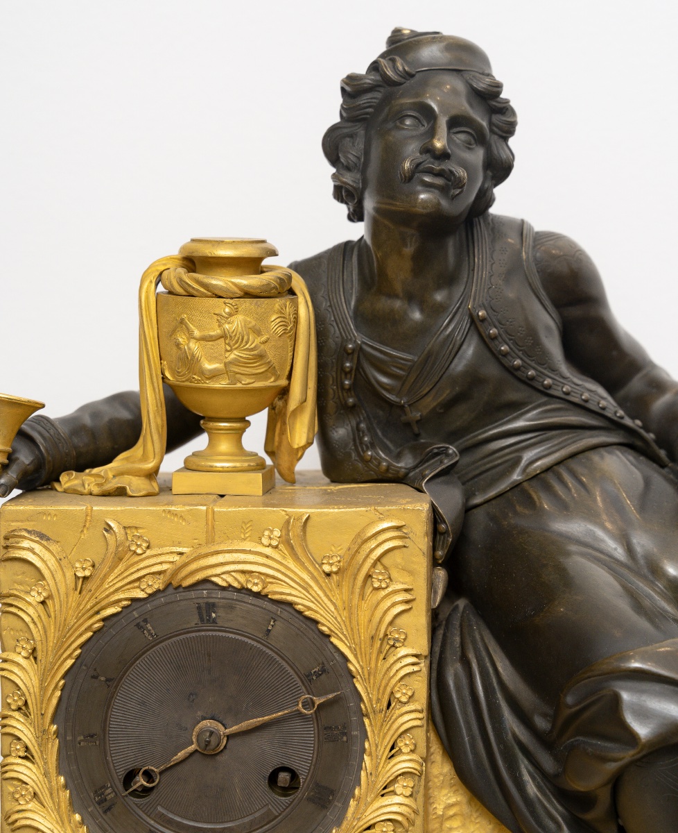 Pendule, Konstantinos Kanaris, Markos Botsaris, Circa 1830-photo-1