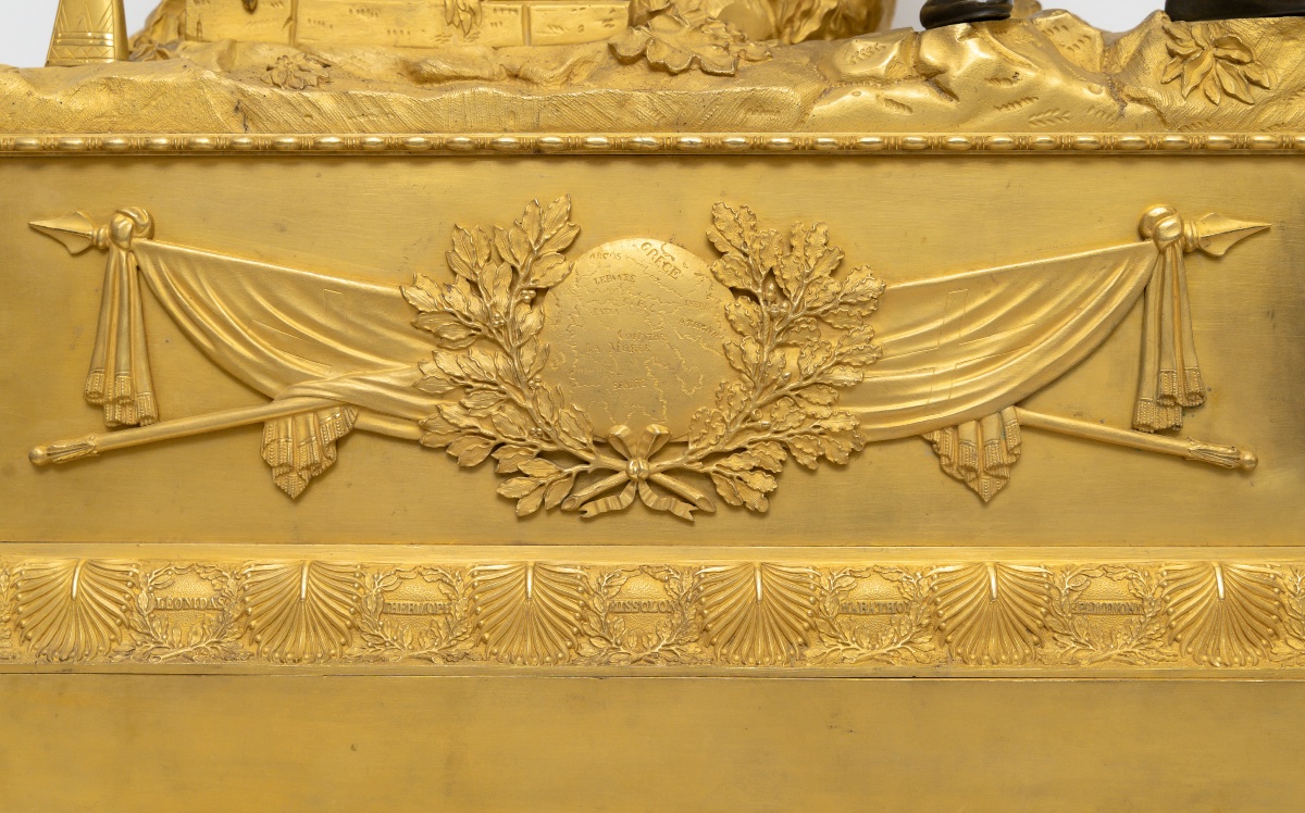 Pendule, Konstantinos Kanaris, Markos Botsaris, Circa 1830-photo-2