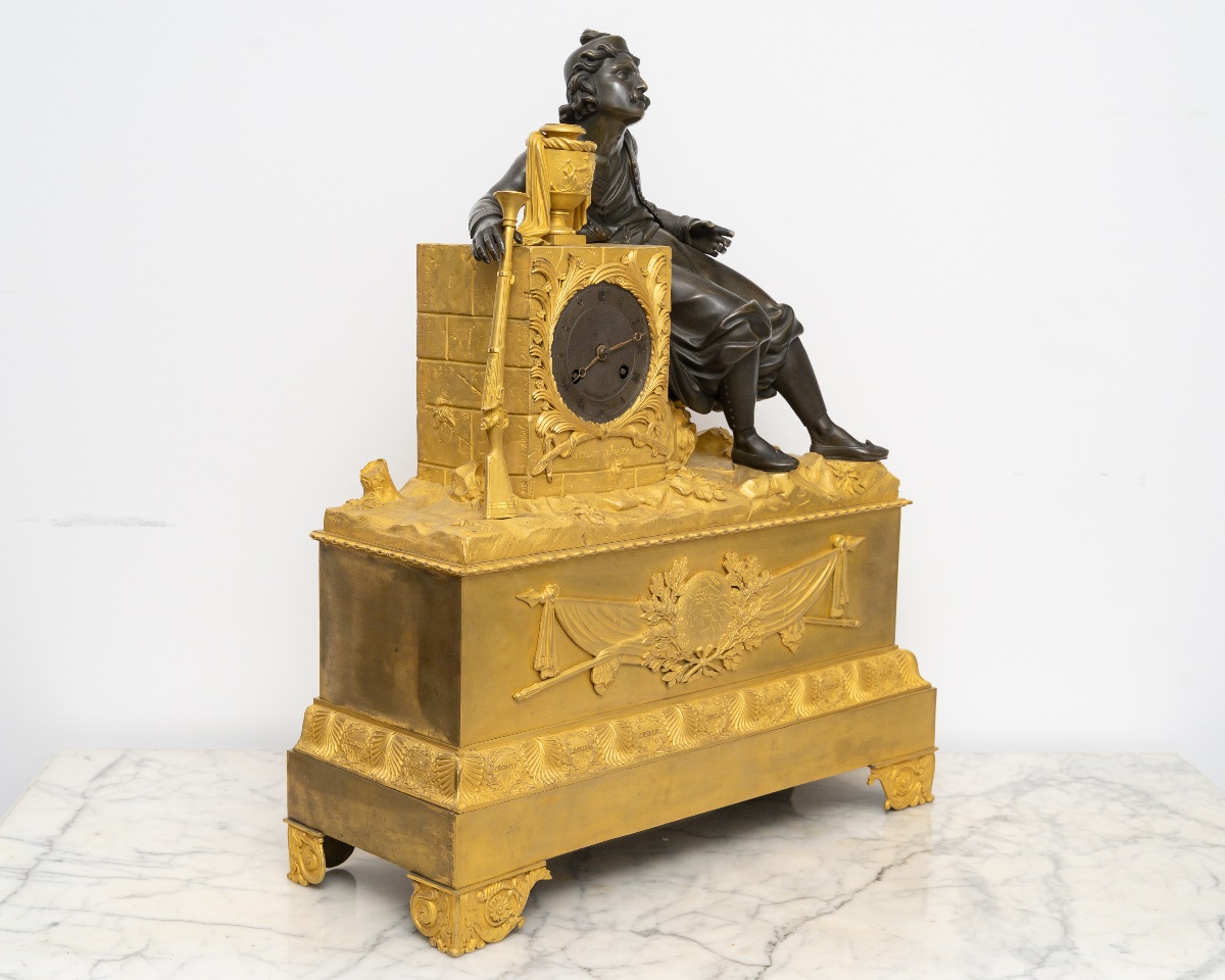 Pendule, Konstantinos Kanaris, Markos Botsaris, Circa 1830-photo-5